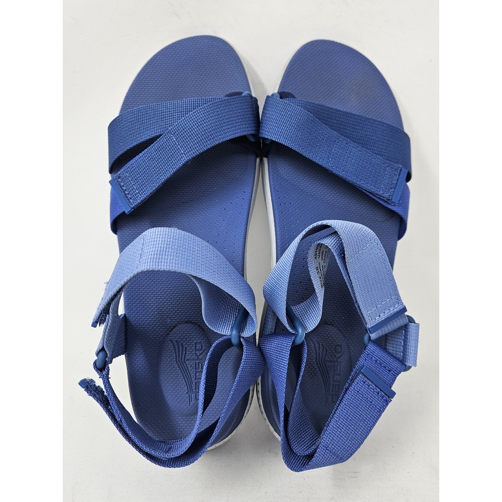 Dansko Racquel EVA Sport Strap Sandals, Blue, Women's Sz 7.5/8 (38), EUC! - Picture 8 of 10